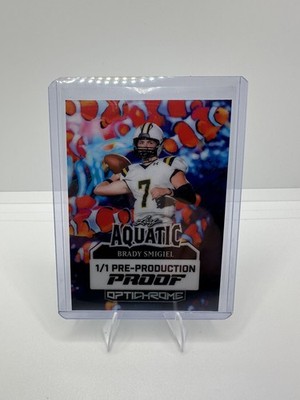2025 Leaf Brady Smigiel Aquatic Autographs Clownfish 1/1 Pre-Production Proof