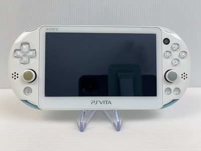 美品PSVITA PCH-2000 LightBlue＆White PS Vita PlayStation Vita New Slim Model - PCH-2000 (Light Blue White)