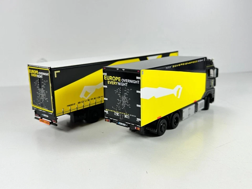 WSI truck models, MB Actros MP4 Big Space 6X2 Tag Axle Combi , SOVEREIGN SPEED - Image 4 of 4