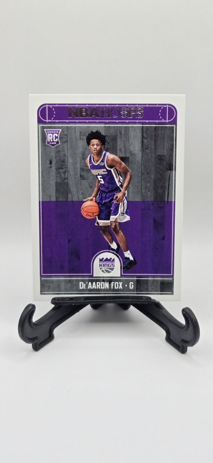 2017-18 Panini Hoops De'Aaron Fox RC #255 Rookie