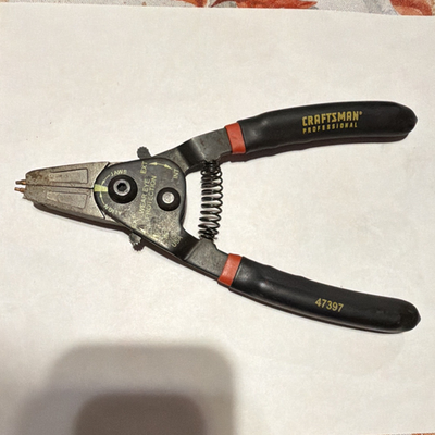#ad Craftsman Professional snap ring puller 47397 small to large rings $16.49