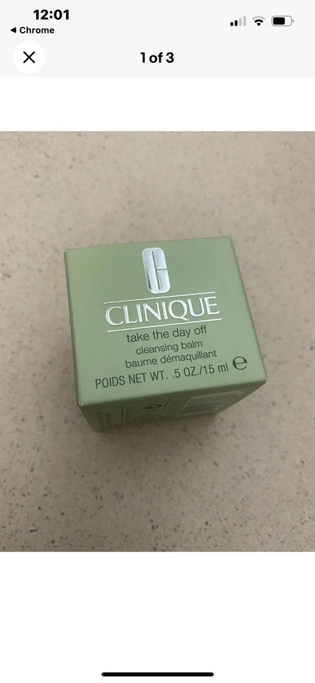 Clinique Take The Day Off Cleansing Balm - 0.5oz / 15ml travel size new in box - Image 2 of 3