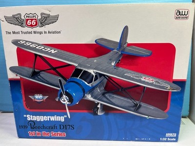 1/32 SPEC-CAST 1939 BEECHCRAFT STAGGERWING D17S PHILLIPS 66 1ST IN A SERIES CO