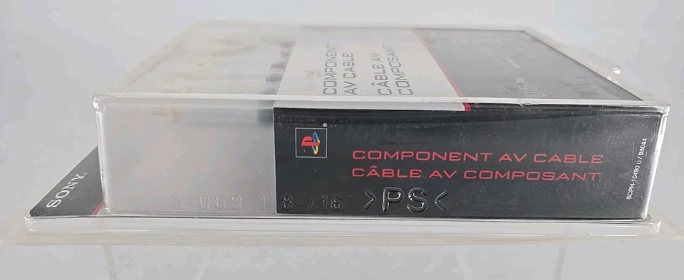 OEM OFFICIAL Sony Playstation Component AV Cable SCPH-10490 u /98044 Black Label - Image 2 of 4