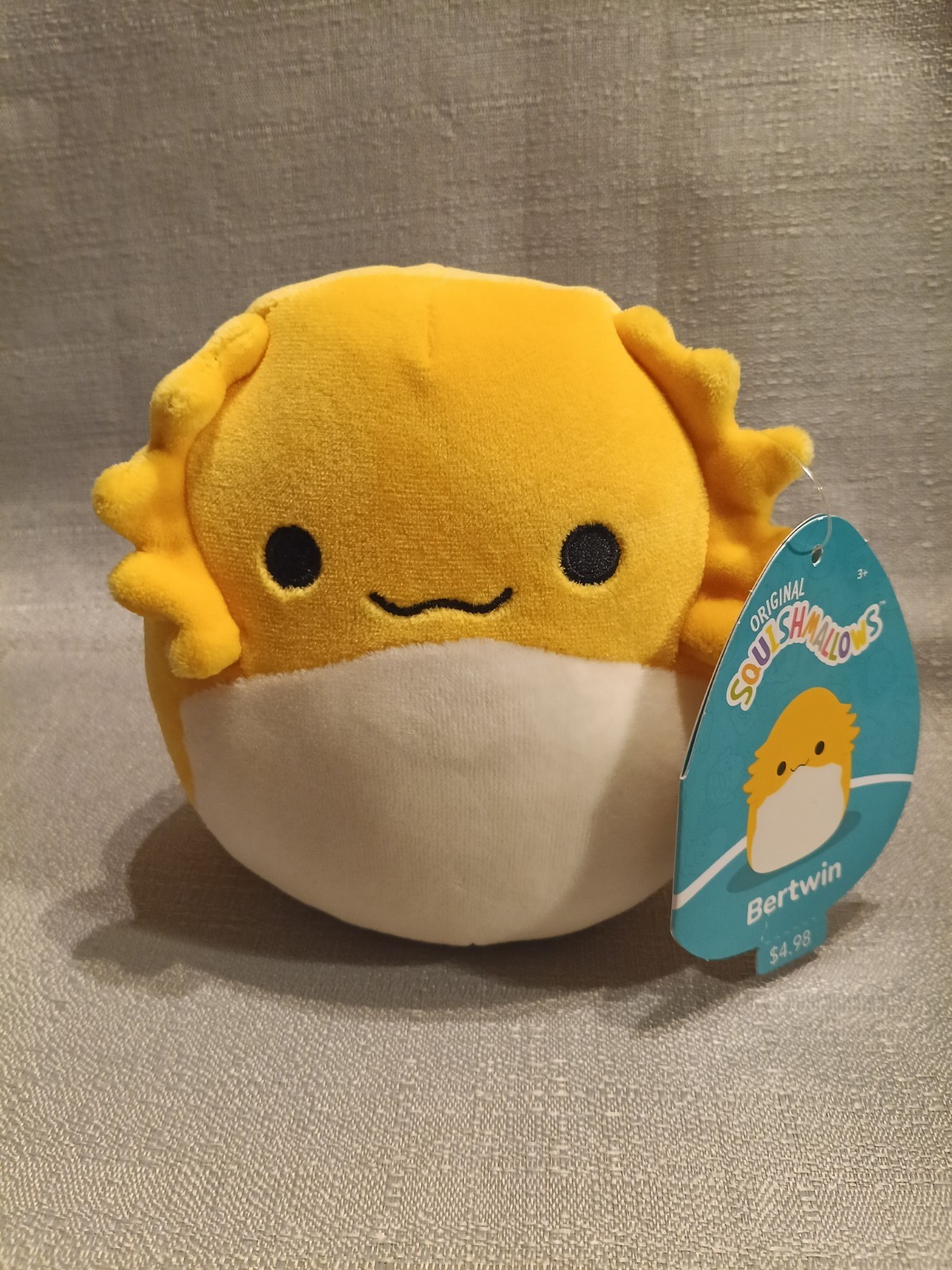Kellytoy Squishmallows Bertwin The Bearded Dragon 5