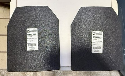 2x Strike Face AR500 Armor Rating Level 3 ASC protection armor steel protection