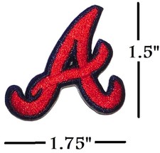⚾ Atlanta Braves A Logo Baseball Hat Shirt Embroidered Iron On Jersey Patch