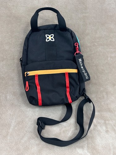 Sherpani Logan Mini Rucksack Umhängetasche Chromatic RFID Multi-Pocket Neu ohne Etikett