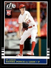 2019 Donruss Daniel Poncedeleon Rookie St. Louis Cardinals #222