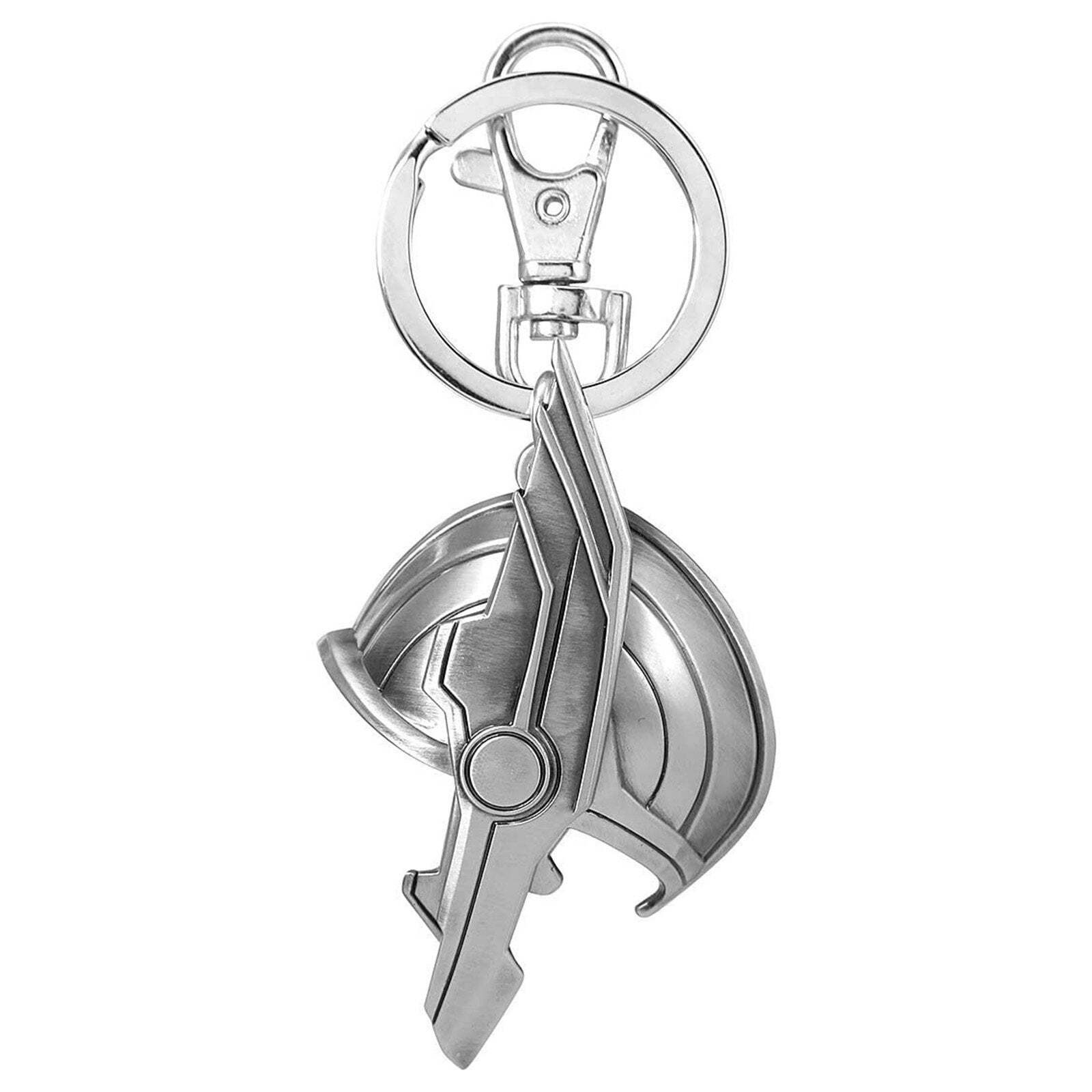 Marvel Thor Ragnarok Half Thor Helmet Metal Keychain NEW IN 