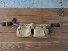 Vintage Custom Leathercraft Professional Tool Belt Pouch H427X