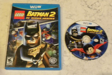Lego Batman 2 Nintendo Wii U Game In Box USA Tested Working