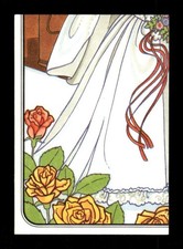 1983 Panini Barbie Sticker Card 91 The Most Romantic Day BXCP14