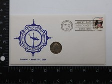 1976 Washington Crossing PA Cover Bicentennial quarter PNC society stamp club MA
