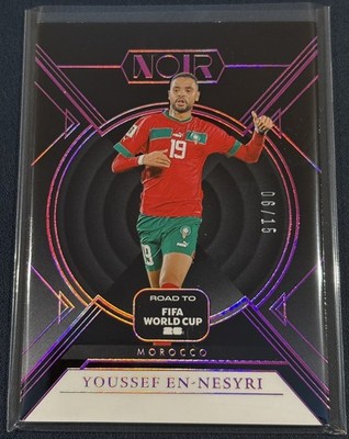 Panini Noir World to FIFA World Cup 26 #21 Youssef En-Nesyri 06/15 Marokko