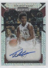2019-20 Panini Prizm Draft Picks Mojo 28/49 Terance Mann #48 Auto 0s5s