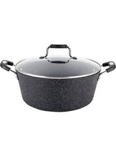 Scoville Neverstick 5x Non-Stick StockPot Stewpot All Hobs + Induction 24cm 32cm