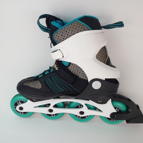 K2 Alexis Pro 84 W Inline Skates Women's Size US 9 Teal Black White ILQ 5 - Picture 6 of 12