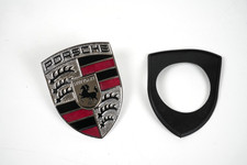 Porsche Oem 911 Cayenne Boxster Cayman Hood Crest Badge Emblem 99655921101