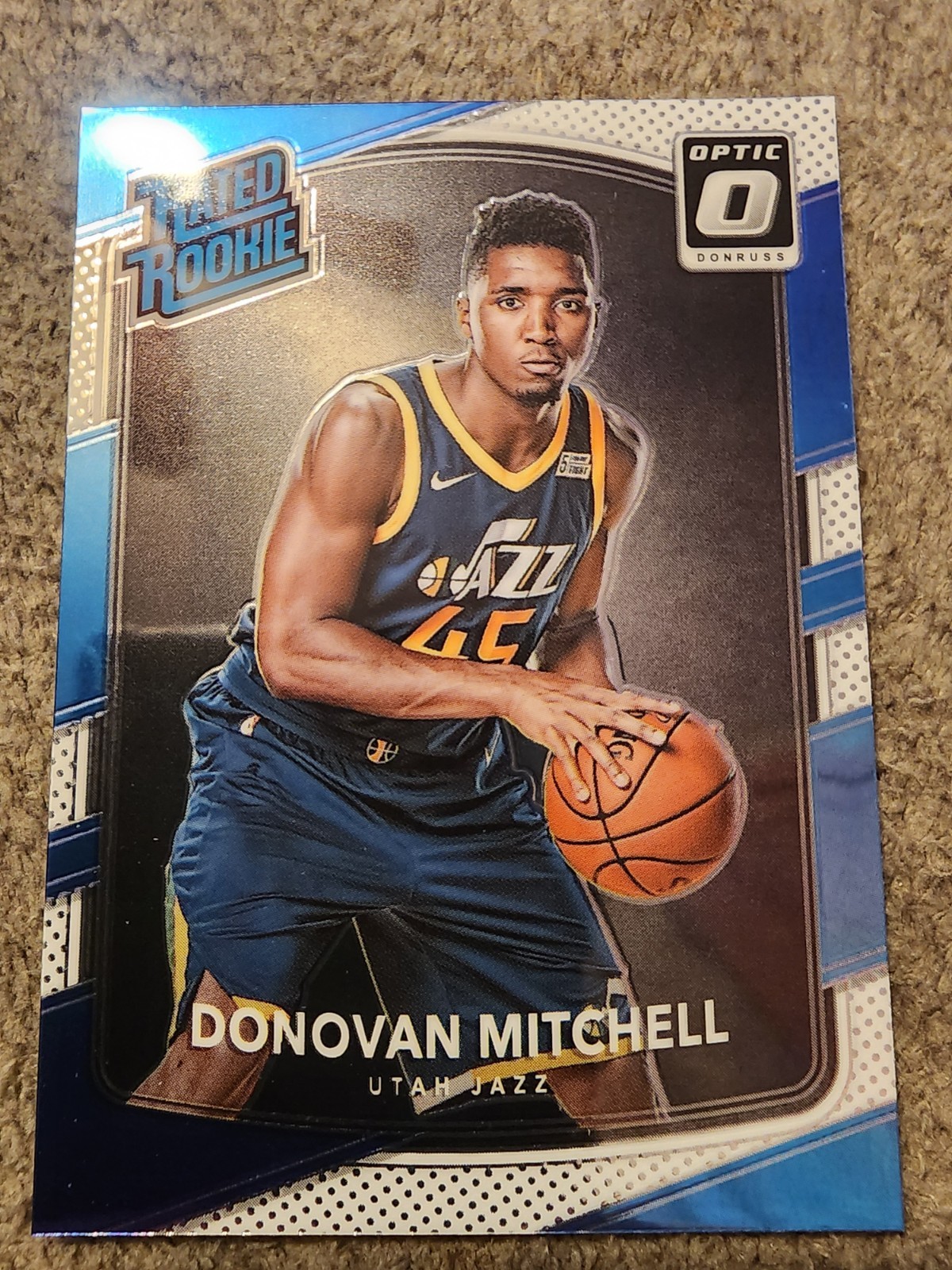 2017-18 Panini Donruss Optic - Rated Rookie Donovan Mitchell #188 (RC)