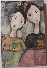 Trust in Me Wall Art 8" X 12  Kelly Rae Roberts Canvas Wall Art 2009 Demdaco 