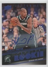 2014-15 Upper Deck Lettermen Premier Rookie Blue Adreian Payne #52 Auto 00q0