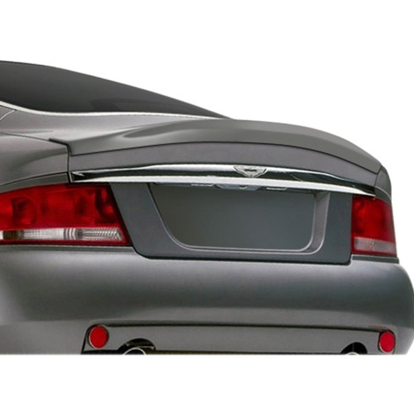 For Aston Martin Vanquish 02-05 AF-1 Style Fiberglass Rear Lip Spoiler Unpainted