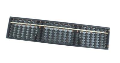 Japanese Antique Wooden Abacus Rare Calculator 21 Columns Digits Soroban1945