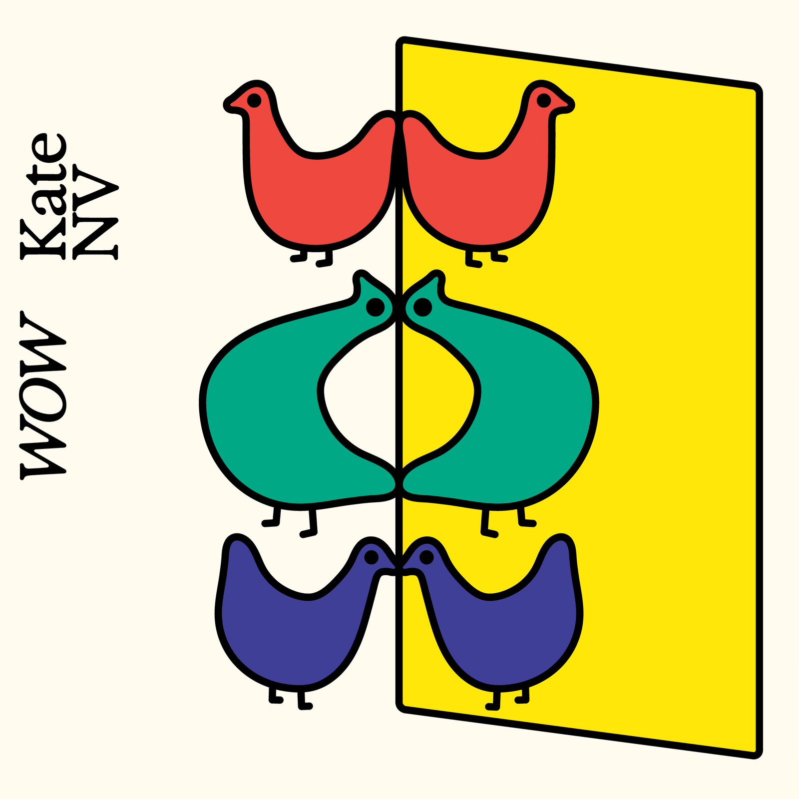 Kate NV WOW (Vinyl LP) 12" Album Coloured Vinyl (Limited Edition)