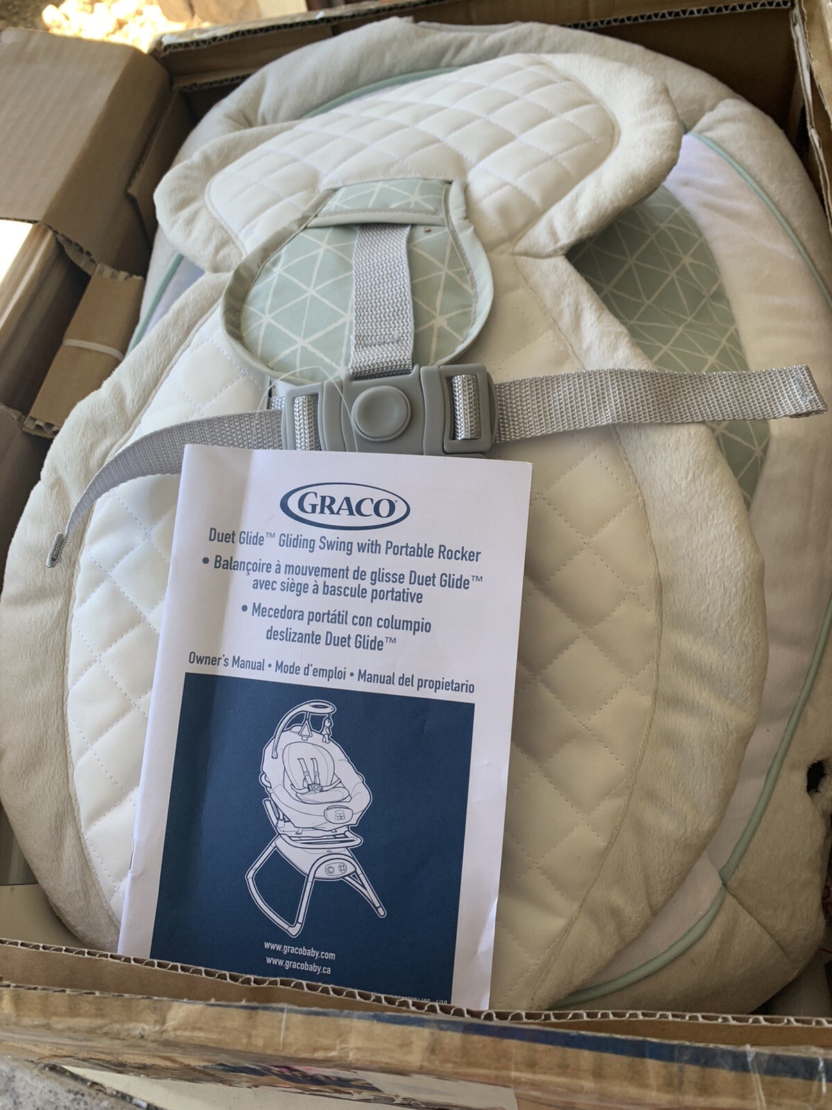 graco duet glide gliding swing