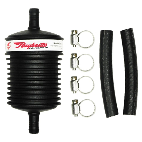 Kit de filtro magnético en línea Raybestos Transmisión 3/8”, 515554 con mangueras y abrazaderas Foto 2 de 3