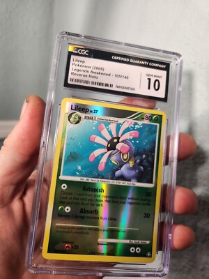 TOP POP 6) CGC 10 GEM MINT Pokemon Legends Awakened 105/146 Lileep