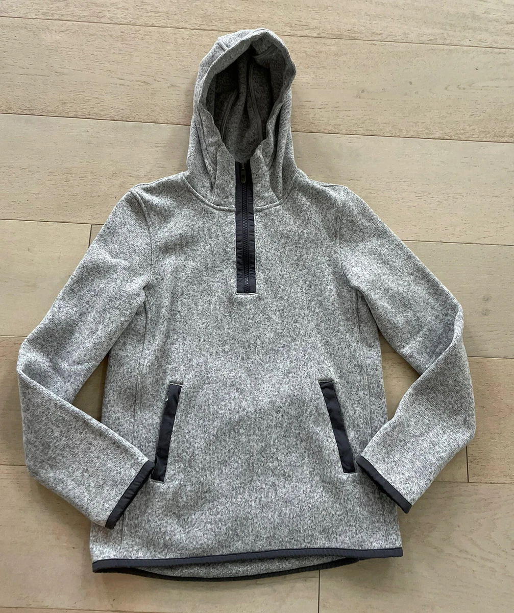Lululemon Hoodie Pullover 1 4 Zip Sweater Gray Its Fleecing Cold Size 4 Small