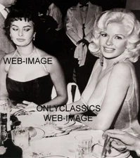 SEXY SOPHIA LOREN SNEEKS LOOK BUSTY JAYNE MANSFIELD 8X10 PHOTO PINUP CHEESECAKE
