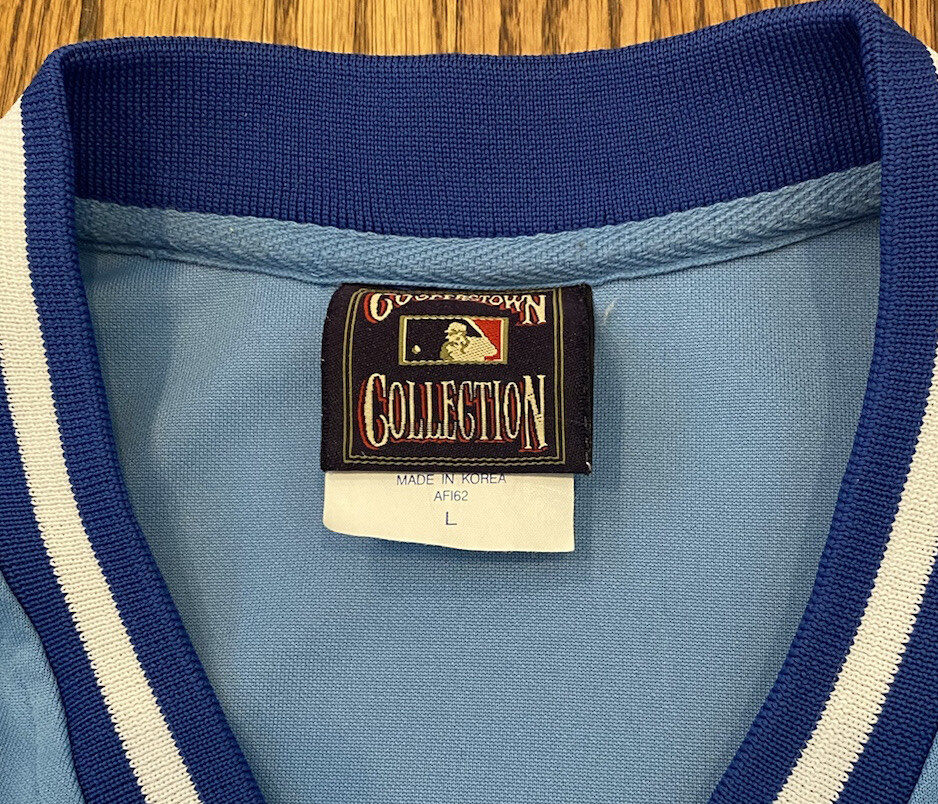 ヨ*ー様 超希少！COOPERSTOWN Majesticジャケット Cooperstown Collection × MLB × Majestic Brooklyn MLB Jacket
