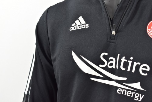 2021-22 adidas Aberdeen Football Club training zip sweatshirt SIZE M (adults) - Picture 3 of 11
