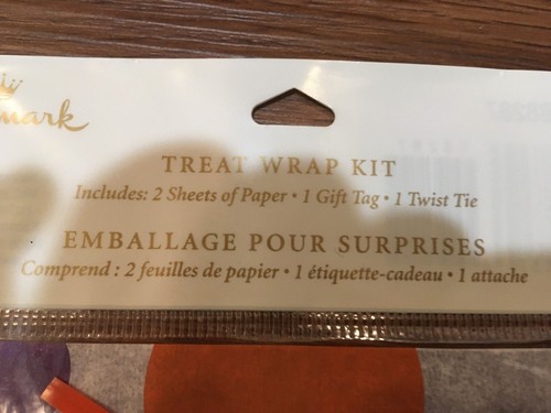 Set of 6 Hallmark Treat Tissue Gift Wrap Kit Halloween Bags~Party~Decor~ NEW! - Picture 2 of 4