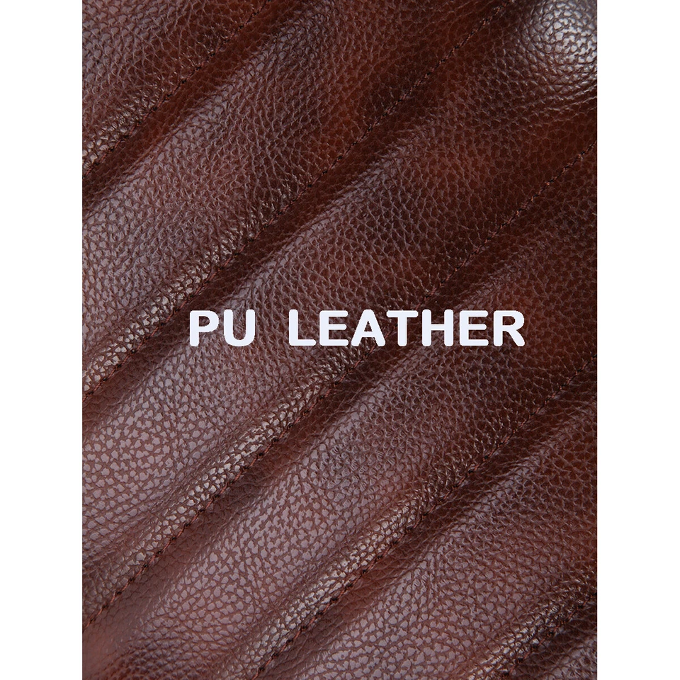 Asiento de corredor de café de conductor de PU marrón para Kawasaki Z650 Z750 Z900 Z1000 Foto 3 de 4