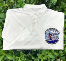 Vp 4 embroidered patch polo shirt