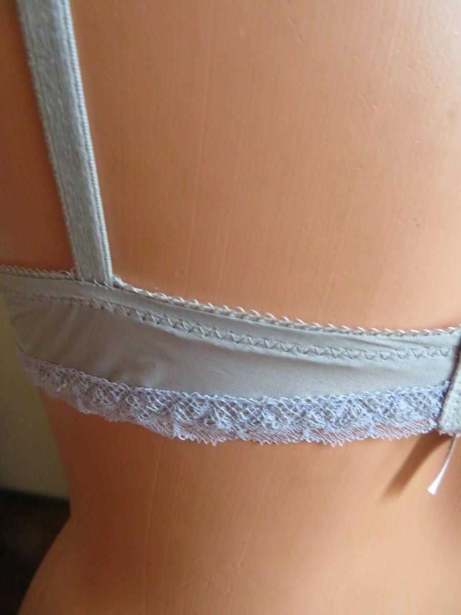 Soutien-gorge Princesse Tam Tam Chaba - Coque Mousse Gris Pluie - Taille 85C - Neuf étiqueté