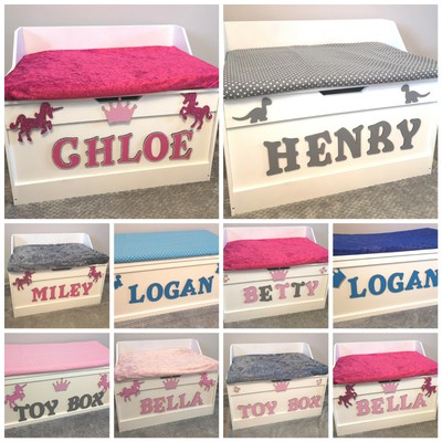 childrens toy box with name