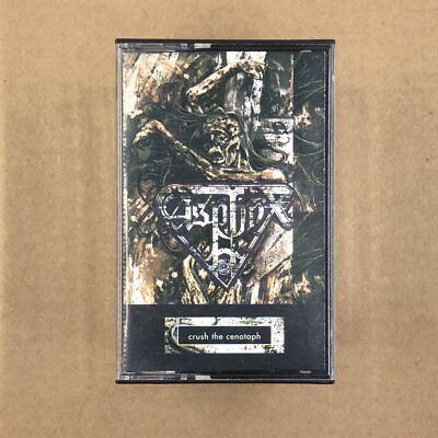 ASPHYX Cassette Tape 90s Death Metal CRUSH THE CENOTAPH USA CENTURY MEDIA