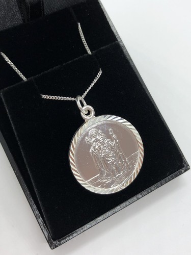 STERLING SILVER 925 ST CHRISTOPHER 