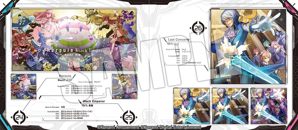 SOUND VOLTEX PERFECT ULTIMATE COMPLETE TRACKS Legend of KAC with Omega 10 CD NEW