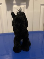 Webkinz Black Friesian No Code