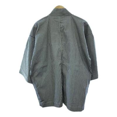 Visvim 22Ss/Happi Hickory Unwashed/4/Cotton/Gry/Stripe Visvim 22Ss/Happi Hickory Unwashed/4/Cotton/Gry/Stripe