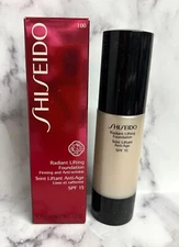 Shiseido Radiant Lifting Foundation SPF 15 100 VERY LIGHT IVORY BOXED