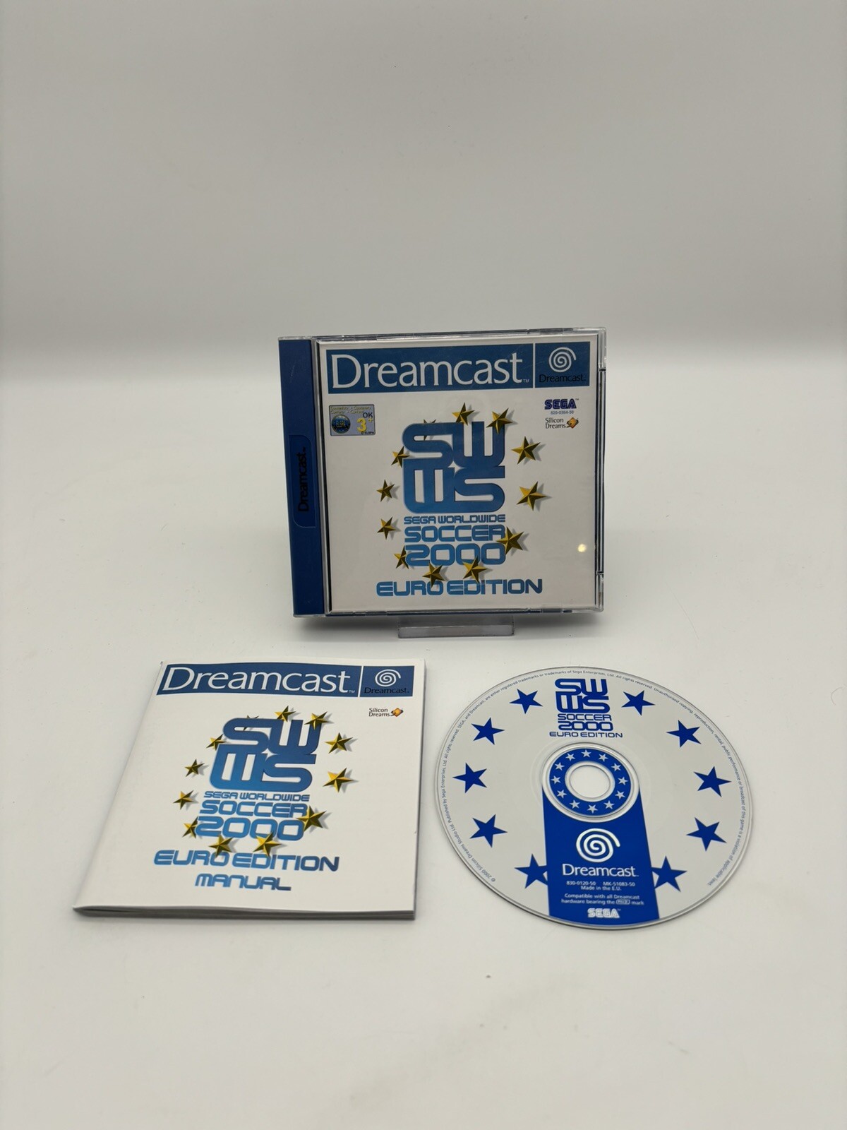 Sega Worldwide Soccer 2000 Euro Edition - Sega Dreamcast - EMBALAJE ORIGINAL