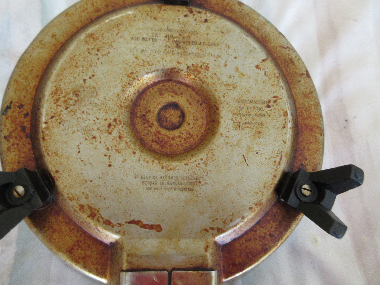 Vintage Saladmaster Electric Skillet Model 7817, 900 Watts eBay