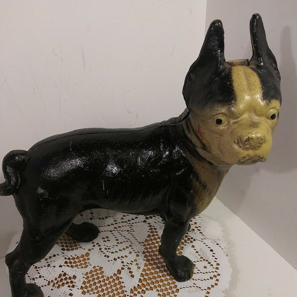 最終価格　ドアストッパー　ボストンテリア　ビンテージ　アンティーク　30's 最終価格 ドアストッパー ボストンテリア ビンテージ アンティーク